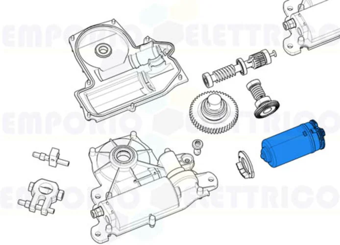 came Ersatzteil der Motorgruppe frog-j 119ria065