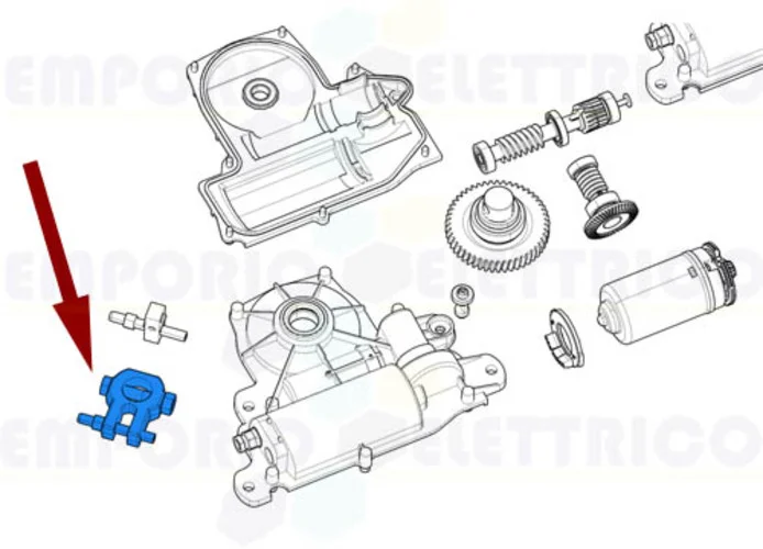 came Ersatzteil des Gleitarms frog-j 119ria071