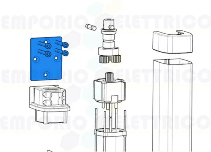 came Ersatzteil der Halteplatte stylo 119rid340