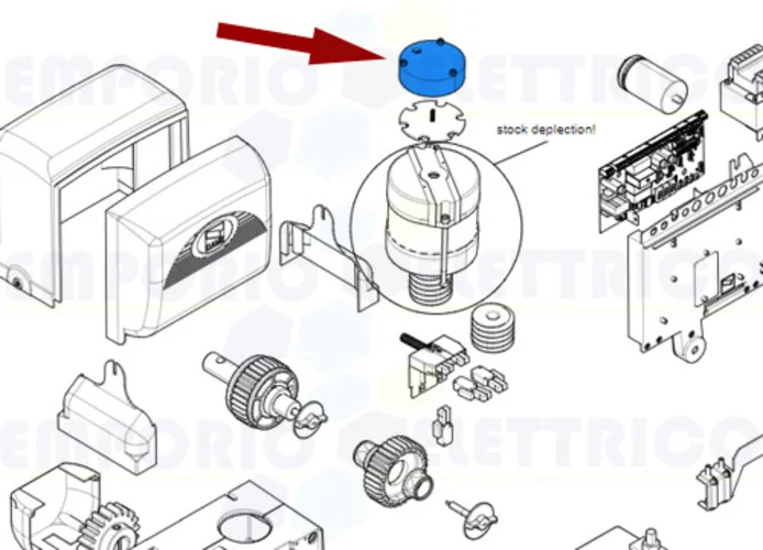 came Ersatzteil der Elektrobremse bx bk 119ribx035