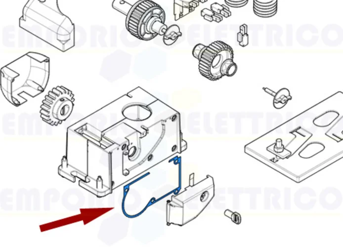 came Ersatzteil der 50 Stück Packung der Dichtung bx 88001-020