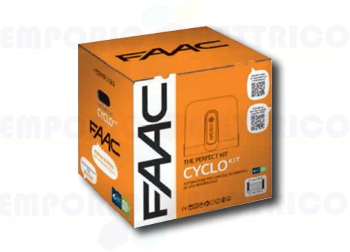 faac Torantrieb Kit 24v dc 400 kg cyclo kit perfect 105916fr