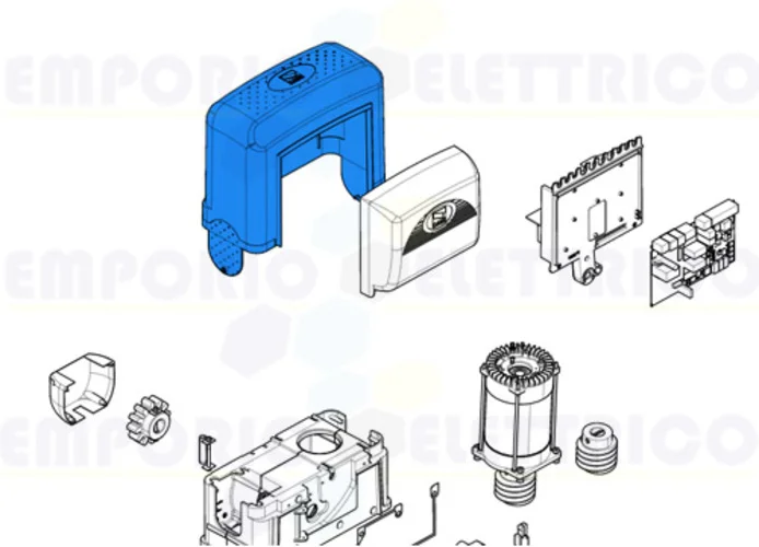 came Ersatzteil der Abdeckung des Getriebemotors bk 119ribk011