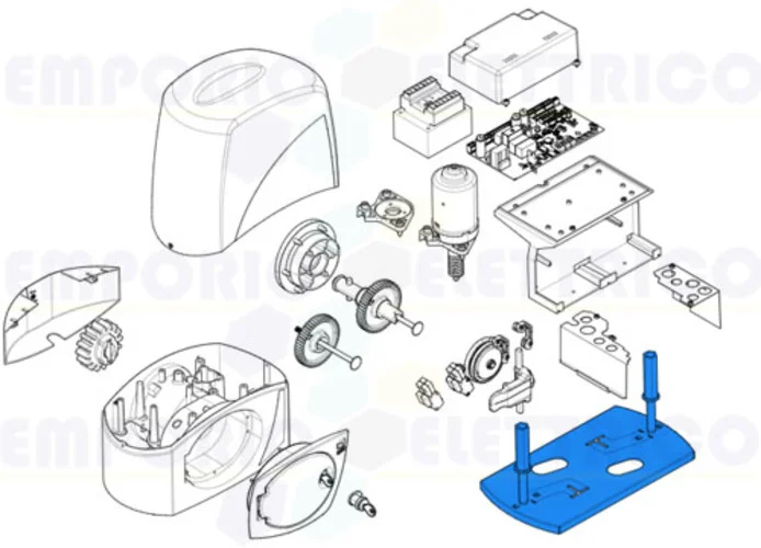 came Ersatzteil der Ankerbasis des Getriebemotors bx 119ribx049