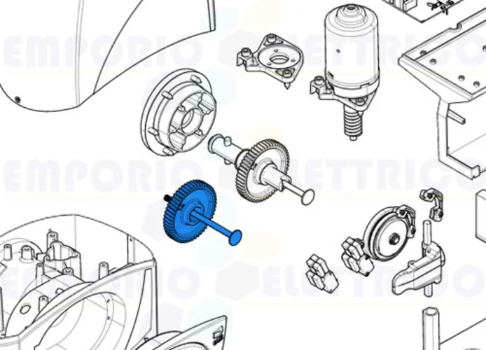 came Ersatzteil der Krone des Getriebemotors bx 119ribx052