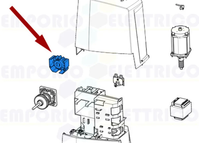 came Ersatzteil der Ritzelgruppe bkv m6 88001-0173