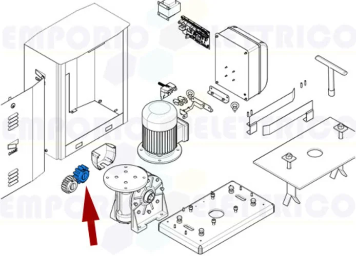 came Ersatzteil des Ritzels Modul 6 by 119riy066