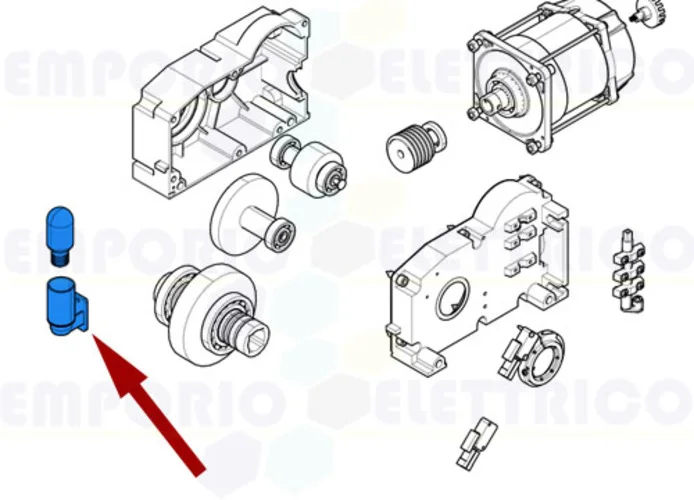 came Ersatzteil der Lampenfassung emega 119rie068