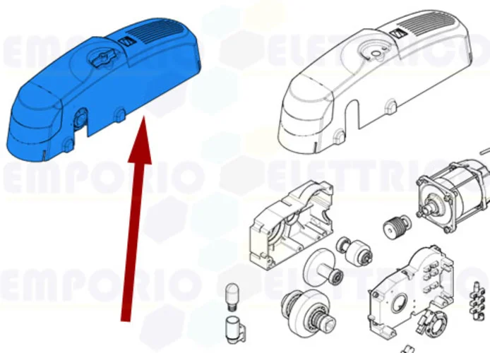 came Ersatzteil des Getriebemotors 230v ac emega 101e306csi