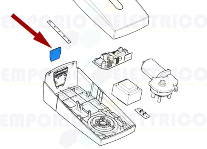 came Ersatzteil der Platine Display ver 88001-0215