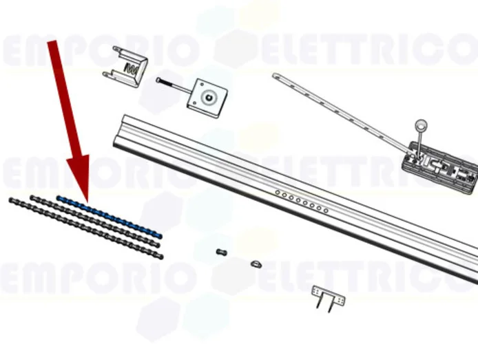 came Ersatzteil der Antriebskette v6000 119rie184