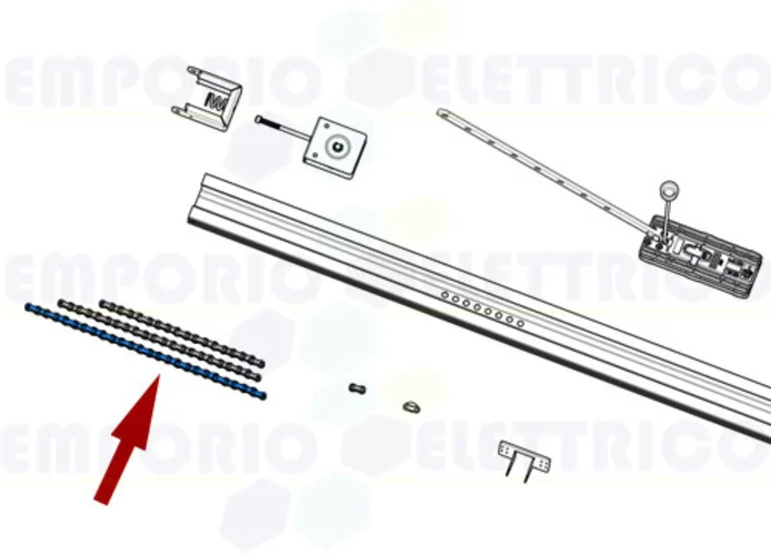 came Ersatzteil der Antriebskette v6000 119rie192