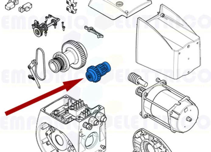 came Ersatzteil der Welle erste Reduktion c-bx 119ricx028