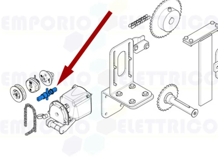 came Ersatzteil der Winde c-bx 119ricx007