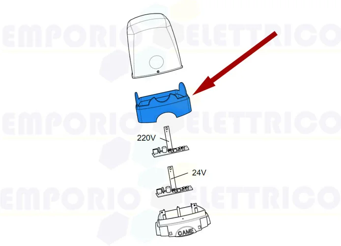 came Ersatzteil des Aussenrings kled 119rir200