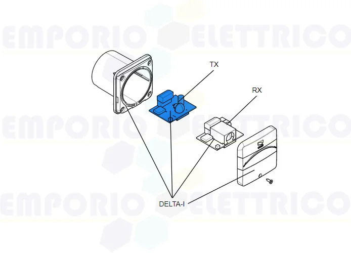 came Ersatzteil der elektronischen Platine tx delta-i 119rir381