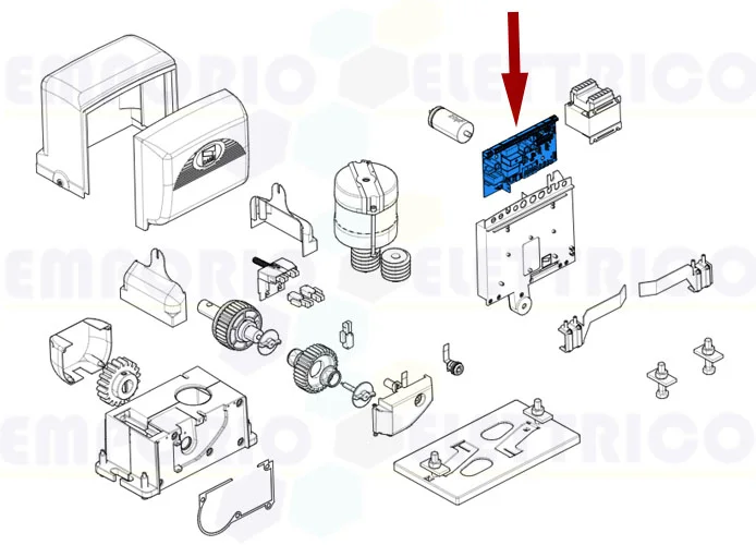 came Ersatzteil der elektronischen Platine zbx6n 88001-0071