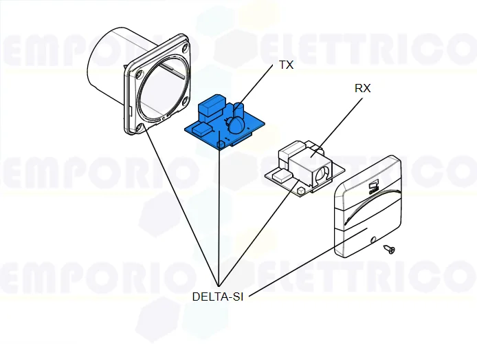 came Ersatzteil der elektronischen Platine tx delta-si 119rir389