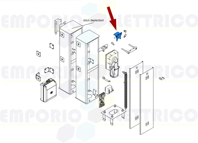 came Ersatzteil der mechanischen Endschaltergruppe g2500 119rig083