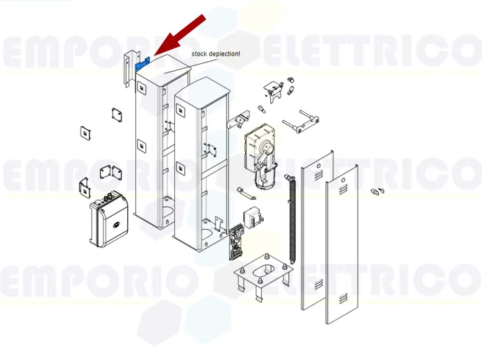 came Ersatzteil des Stangenhalters - g2500 119rig086