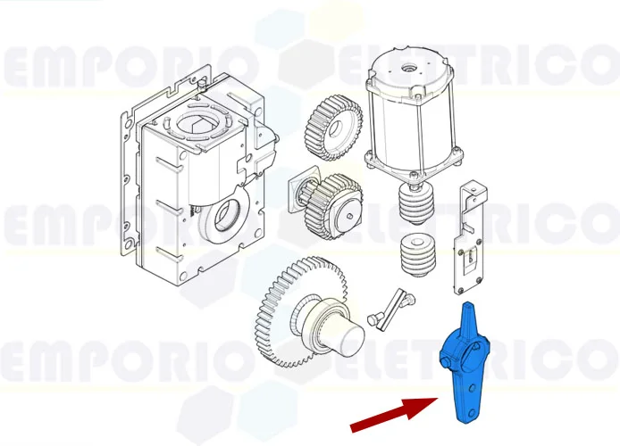 came Ersatzteil des Arms Getriebemotor g6000-g5000 119rig222