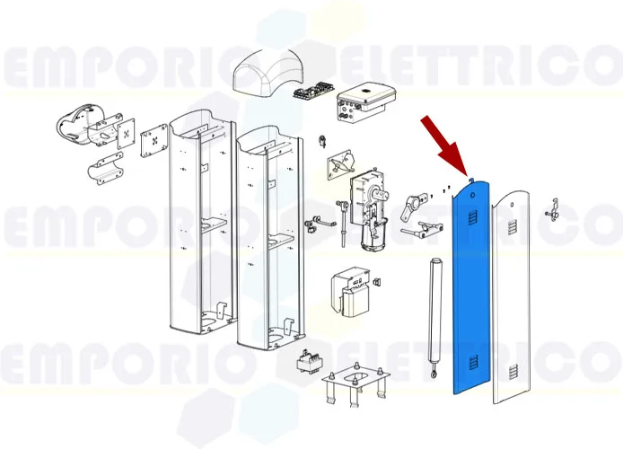 came Ersatzteil für Tür der Abdeckung g3000 gard4 119rig409