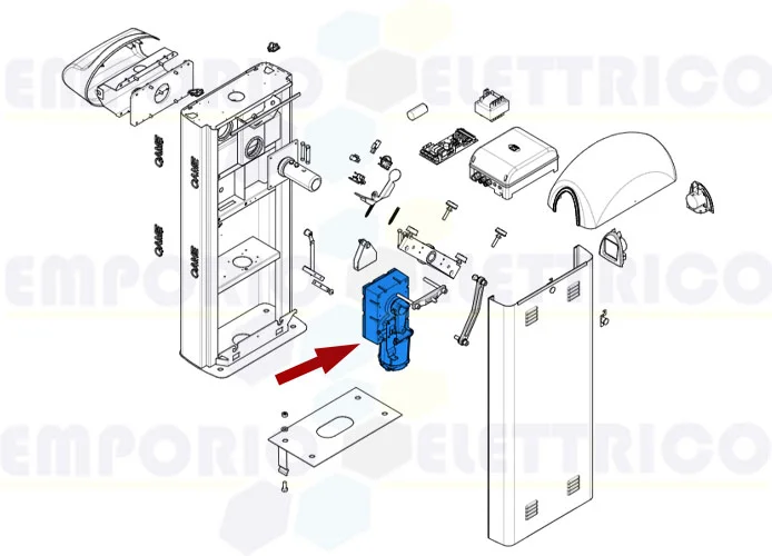 came Ersatzteil des Getriebemotors gard 8 230v 119rig197