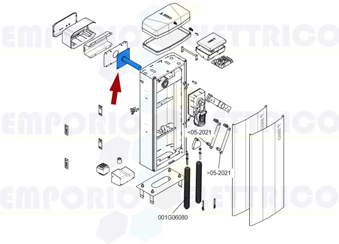 came Ersatzteil der Stangenbewegungswelle gt8 88003-0099