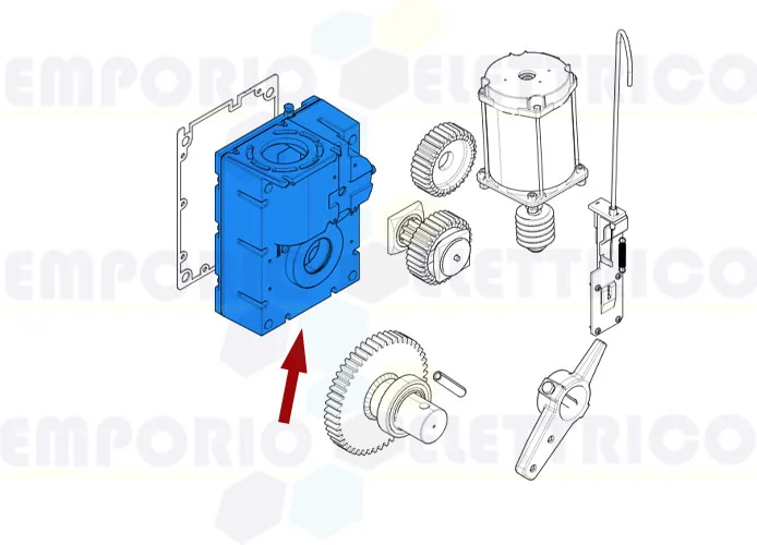 came Ersatzteil des Kastens des Getriebemotors g12000 119rig102