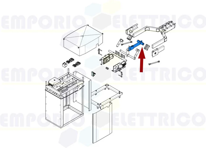 came Ersatzteil des Gegengewichtsarms g12000 119rig114