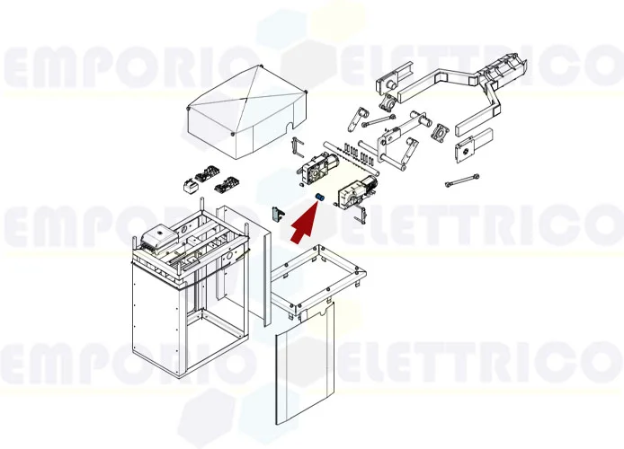 came Ersatzteil des Stifts der Pleuelstange mit Gegengewicht g12000 119rig116