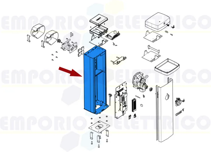 came Ersatzteil der Abdeckung der Schranke gpx 88003-0092