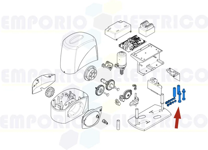 came Ersatzteil des Hardware-Pakets bx-243 119ribx056