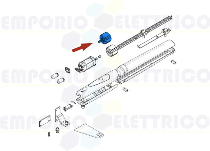 came Ersatzteil des Mechanismus für die Reduzierung axo 119rid317