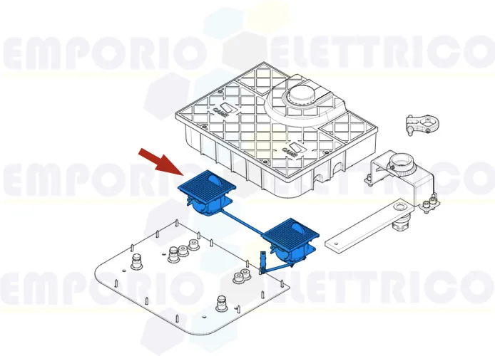 came Ersatzteil der Gruppe von Entriegelung frog-jc 88001-0258