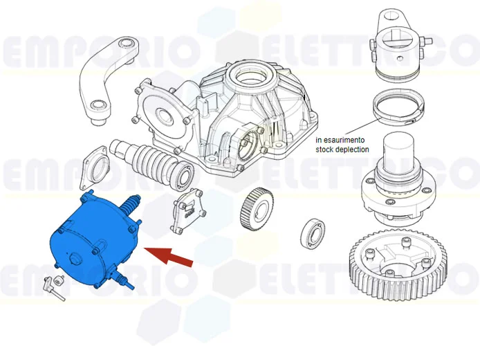 came Ersatzteil der Motorgruppe frog pm6 119ria119