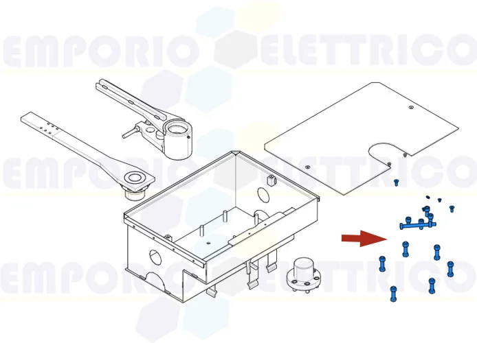 came Ersatzteil des Hardware-Pakets frog plus 119ria106