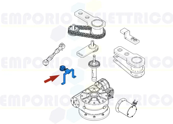 came Ersatzteil der mechanischen Endschaltergruppe superfrog 119ria056