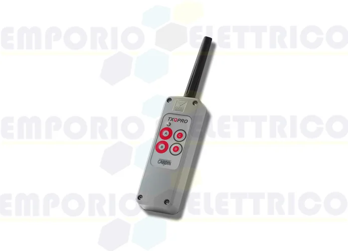 cardin Handsender mit 4 Funktionen 868mhz txqpro486-4a