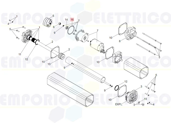 faac Ersatzteil der Dichtung orm 0570-30 (57x3) 63003255