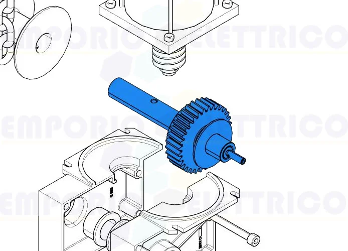 came Ersatzteil der langsamen Welle cat-x 119rix004