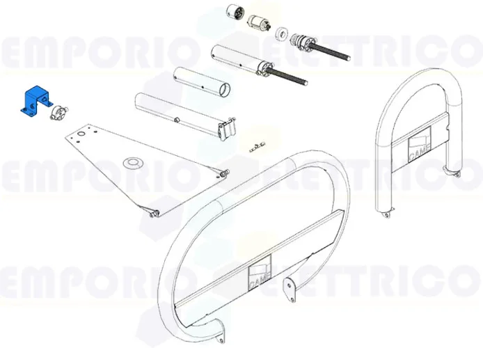 came Ersatzteil der Halterung des Motors unipark 119riu002