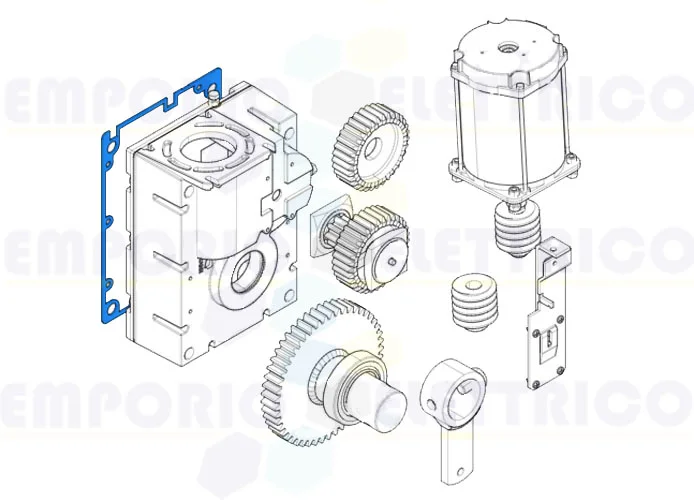 came Ersatzteil der Dichtung des Untersetzungsgetriebes gard 5pz 88001-0188