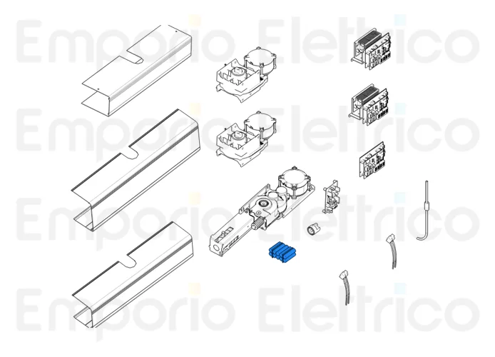 came original Ersatzteil fluo-Batterien 12v 2000 mah 119rip159