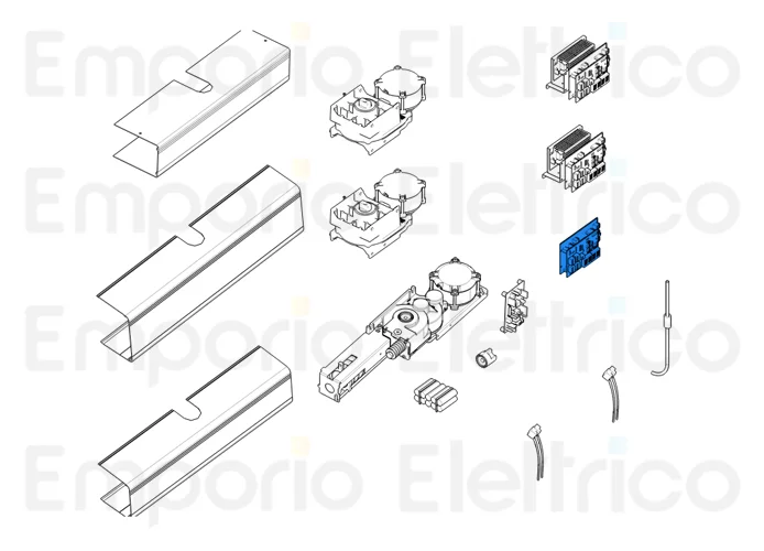 came Ersatzteil der elektronischen Platine für Antrieb sw2/sw3 119rip155